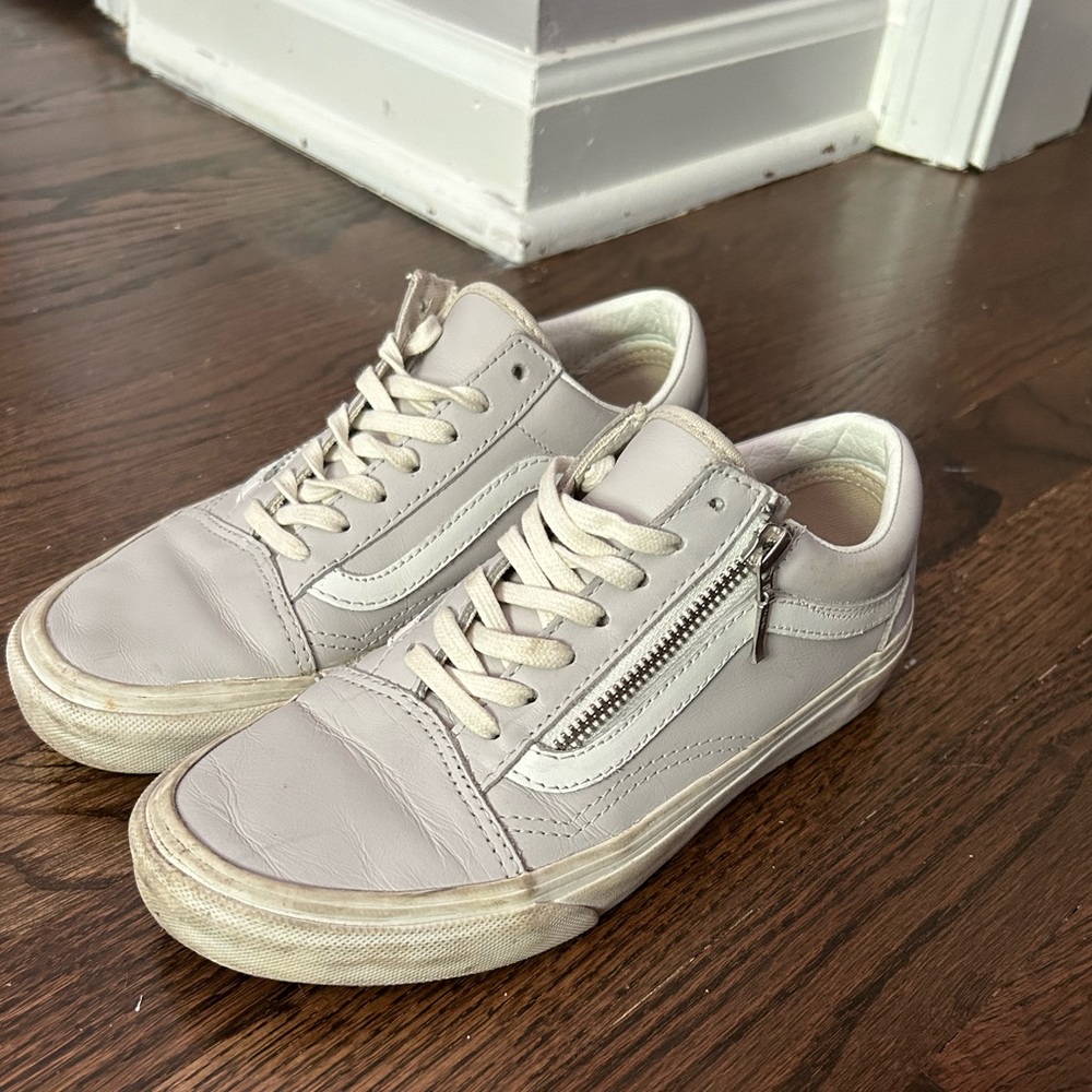 Grey/Purple Vans